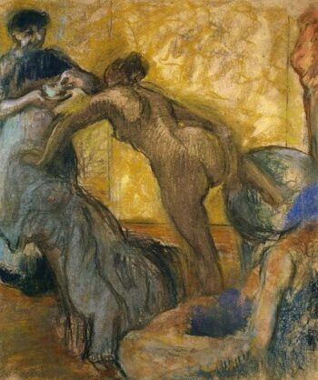 La tasse chocolat - Edgar Degas - Reproductions de tableaux et peintures haut de gamme