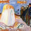 Rencontre - Edvard Munch - Reproductions de tableaux et peintures haut de gamme