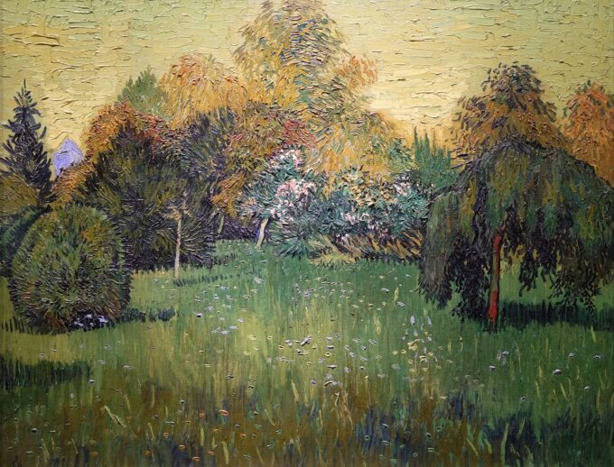 Dégagement dans un parc - Van Gogh - Reproductions de tableaux et peintures haut de gamme