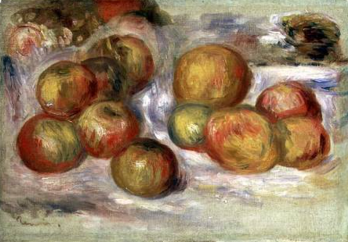 Still Life with Apples – Pierre-Auguste Renoir Oil Painting Reproduction