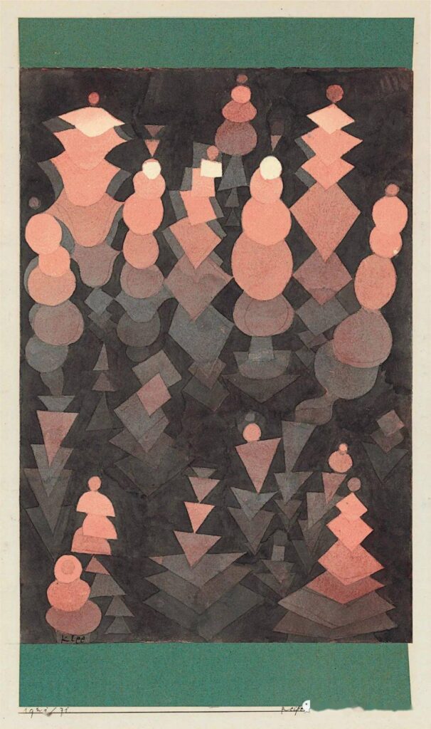 Maturation de la croissance – Paul Klee" Oil Painting Reproduction: High-Quality Artwork for Sale