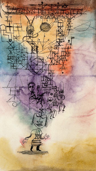 Lamb of God, who takes away the sins of the world - Paul Klee