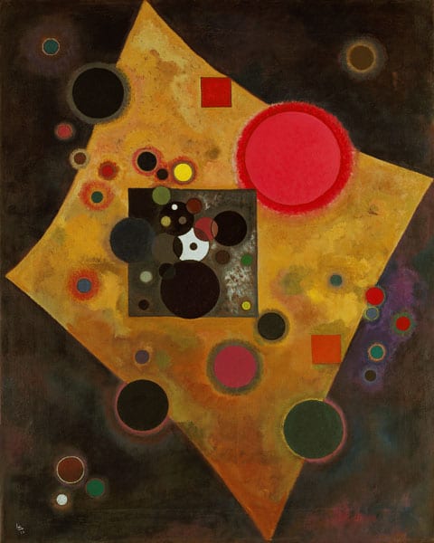 Accent in Pink - Vassily Kandinsky