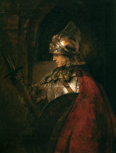 Alexander the Great Painting by Rembrandt - Rembrandt van Rijn