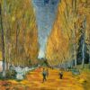 Les Alyscamps - Van Gogh - Reproductions de tableaux et peintures haut de gamme