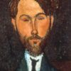 Leopold Zborowski 1917 - Amedeo Modigliani - Reproductions de tableaux et peintures haut de gamme