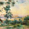 Vue d'Antibes - Pierre-Auguste Renoir - Reproductions de tableaux et peintures haut de gamme