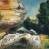 Roches - Paul Cézanne - Reproductions de tableaux et peintures haut de gamme