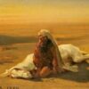 Arab and a Dead Horse - Rosa Bonheur - Reproductions de tableaux et peintures haut de gamme