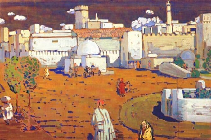 Arab City - Vassily Kandinsky