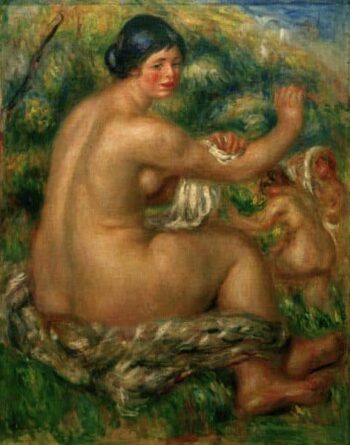 Après le bain - Pierre-Auguste Renoir - Reproductions de tableaux et peintures haut de gamme