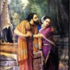 Arjuna and Subhadra - Raja Ravi Varma - Reproductions de tableaux et peintures haut de gamme