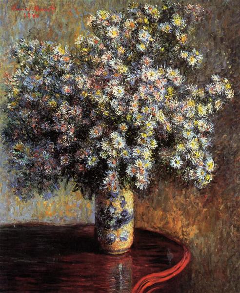 The Bouquet of Asters - Claude Monet