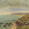 Côte atlantique près de Benerville - Eugène Boudin - Reproductions de tableaux et peintures haut de gamme