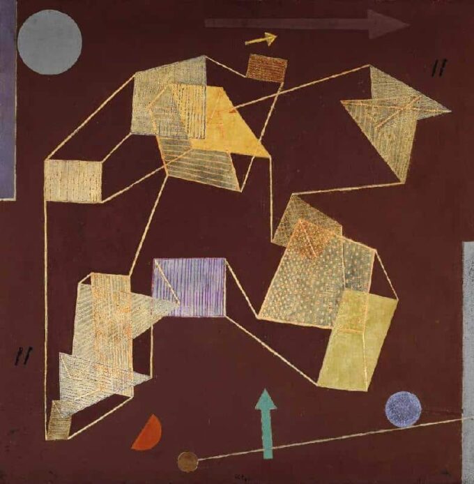 Ascendance and Trajectory (Glide) - Paul Klee