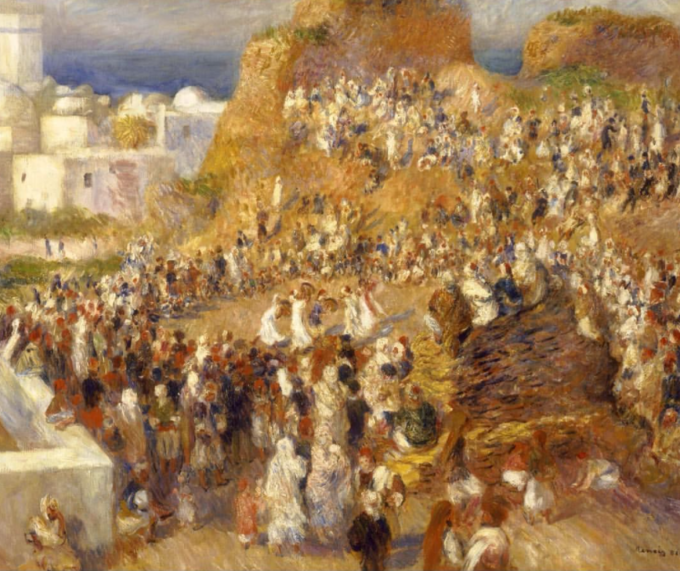 The Kasbah in Algiers - Pierre-Auguste Renoir