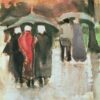 Sous la pluie - Van Gogh - Reproductions de tableaux et peintures haut de gamme