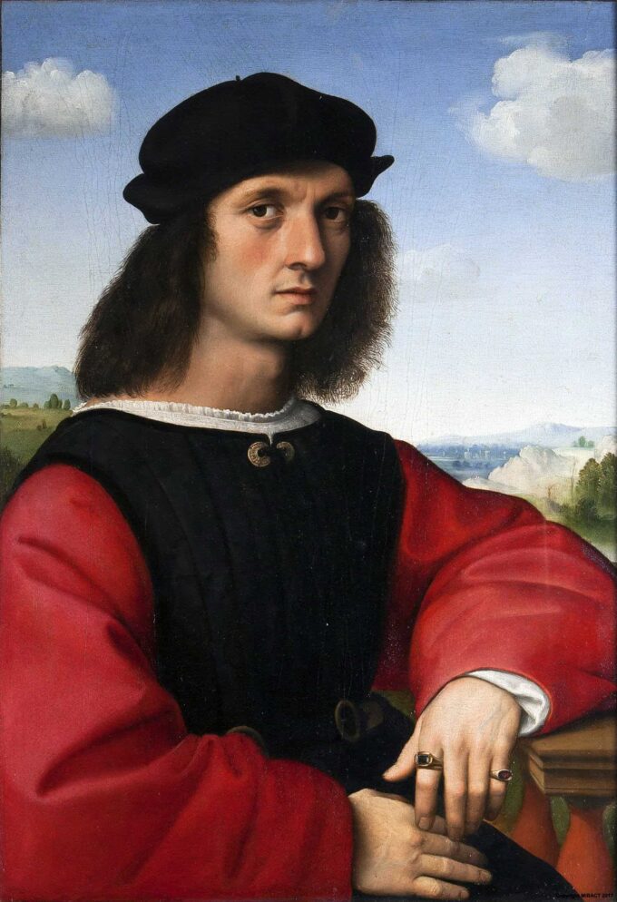 Portrait of Agnolo Doni - Raphael (painter)