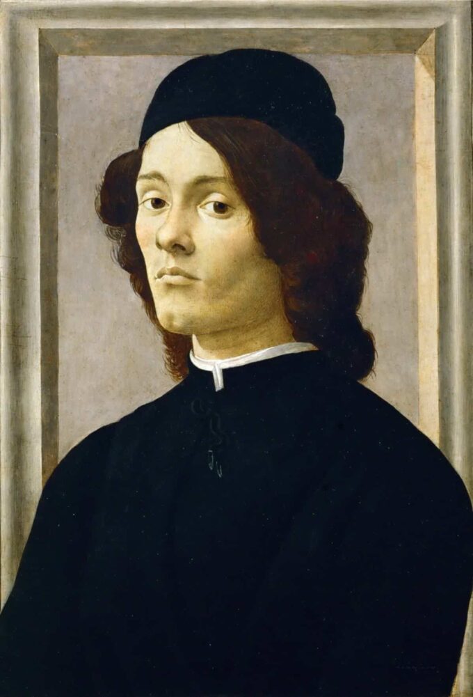 Portrait of a Man - Sandro Botticelli