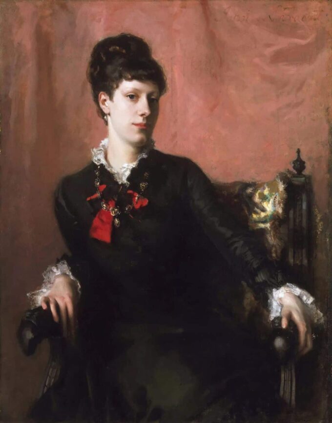 Portrait of Frances Sherborne Ridley Watts - John Singer Sargent