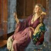 Le Minx de John Collier - Reproductions de tableaux et peintures haut de gamme