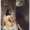 Back view of a bather - Francesco Hayez - Reproductions de tableaux et peintures haut de gamme