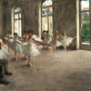 Répétition du ballet - Edgar Degas - Reproductions de tableaux et peintures haut de gamme