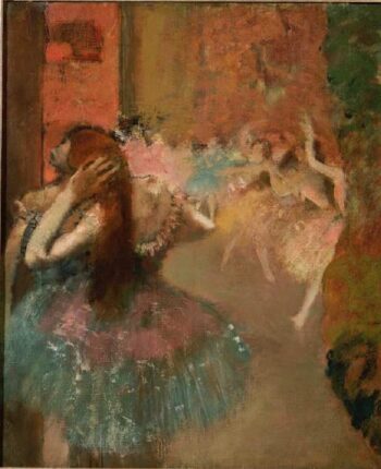 Une scène de ballet - Edgar Degas - Reproductions de tableaux et peintures haut de gamme