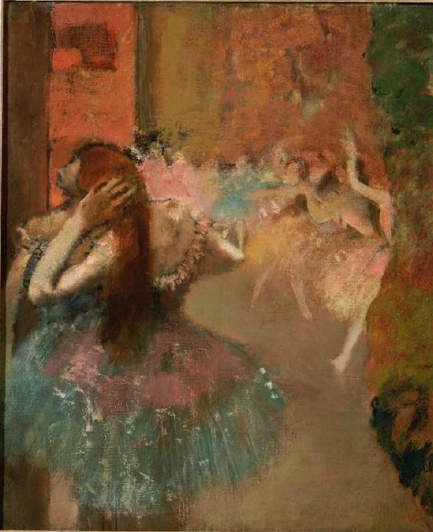 A Ballet Scene - Edgar Degas