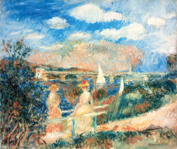 The Banks of the Seine at Argenteuil - Pierre-Auguste Renoir