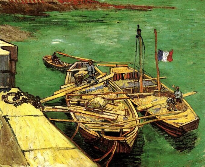 The Moored Boats - Van Gogh