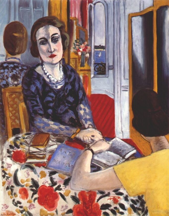 Portrait of Baroness Gourgaud - Matisse