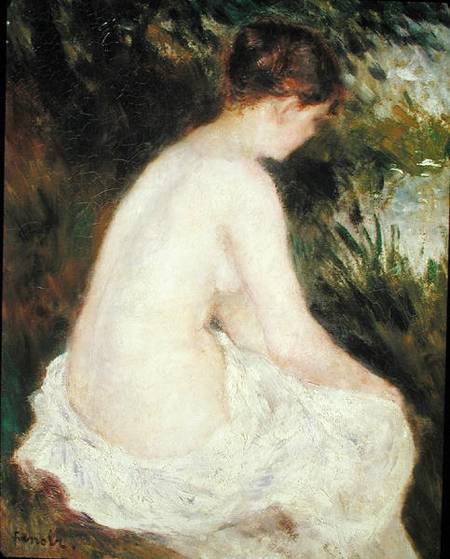 The Bather - Pierre-Auguste Renoir