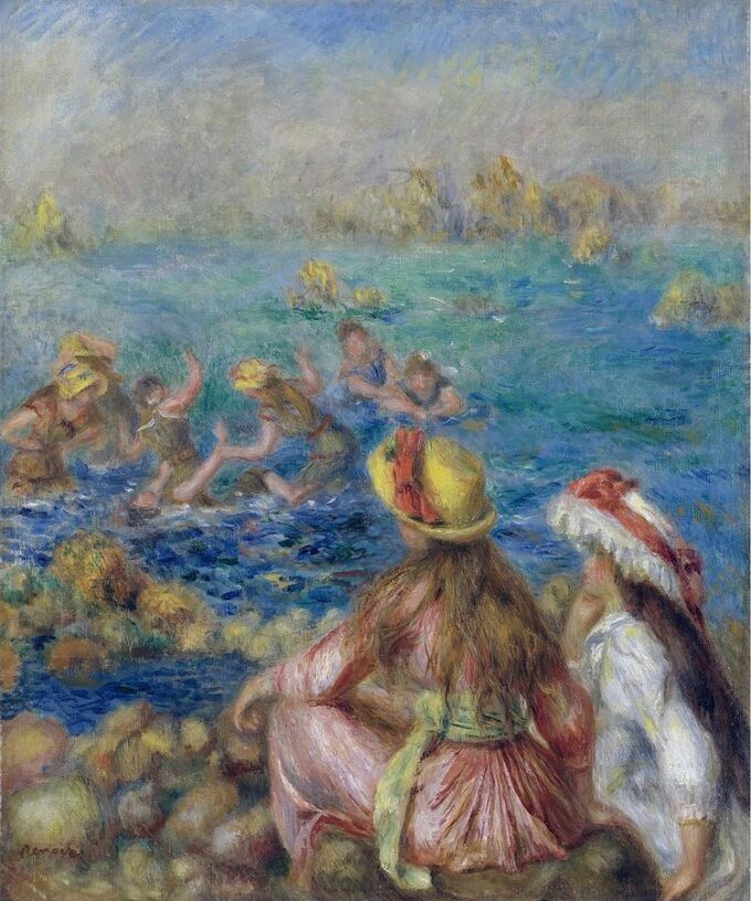 Baths - Pierre-Auguste Renoir