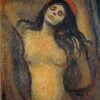 Madonna - Edvard Munch - Reproductions de tableaux et peintures haut de gamme