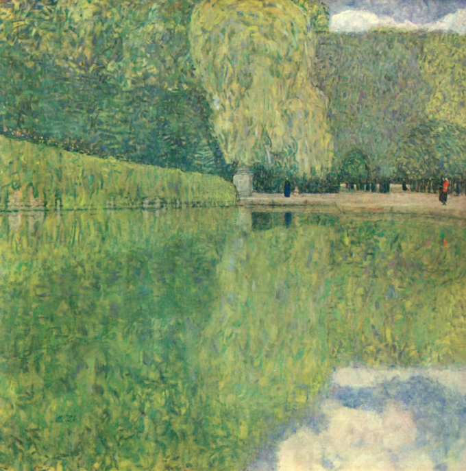 Litzlberg on Lake Attersee – Gustav Klimt Oil Painting Reproduction