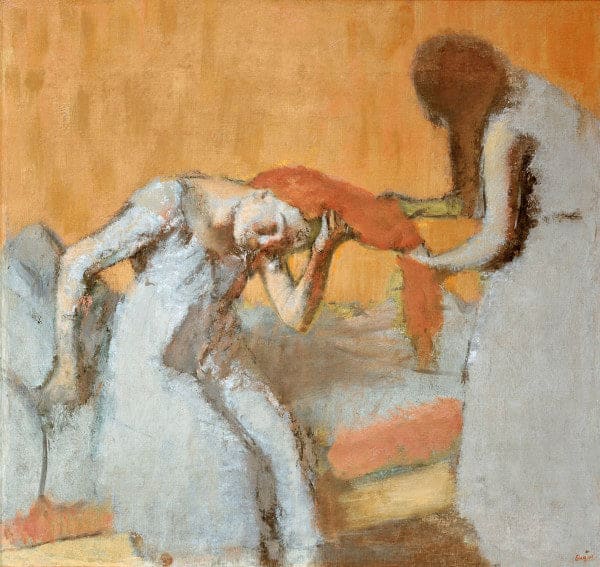 Combing the Hair - Edgar Degas