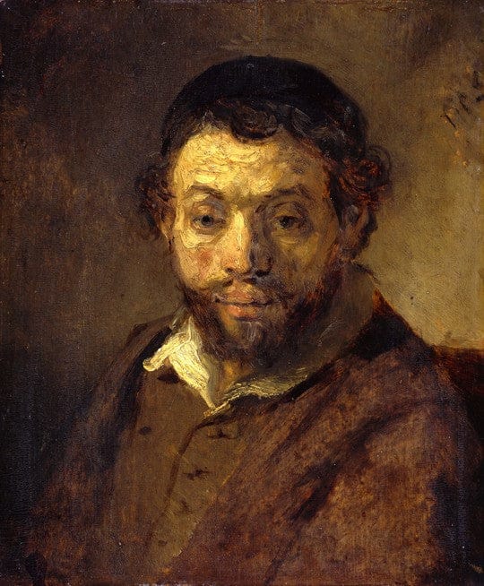 Portrait of a Young Jew - Rembrandt van Rijn