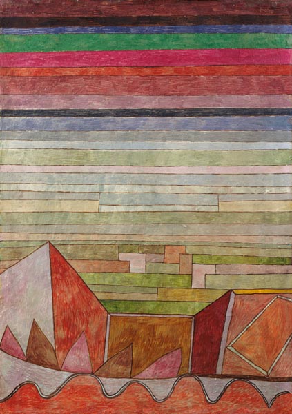 View in the Land of Fruit - Paul Klee