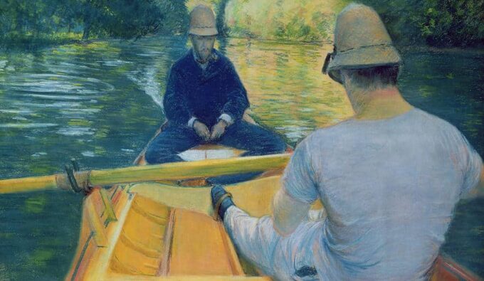 Boaters on the Yerres - Caillebotte