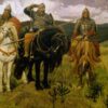 Bogatyrs - Viktor Vasnetsov - Reproductions de tableaux et peintures haut de gamme