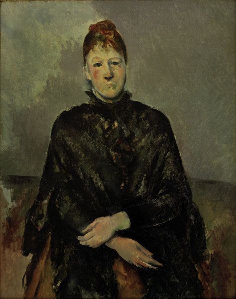 Portrait of Madame Cézanne - Paul Cézanne