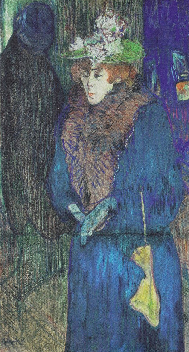 Portrait of Jane Avril - Toulouse Lautrec