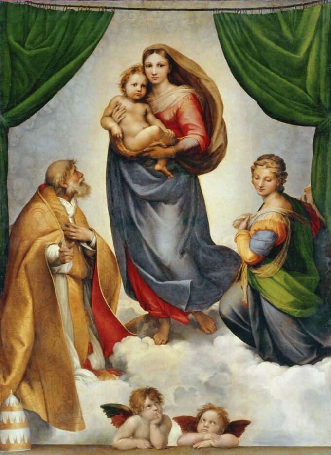 The Sistine Madonna - Raphael (painter)