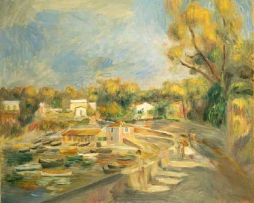 Cagnes - Pierre-Auguste Renoir - Reproductions de tableaux et peintures haut de gamme