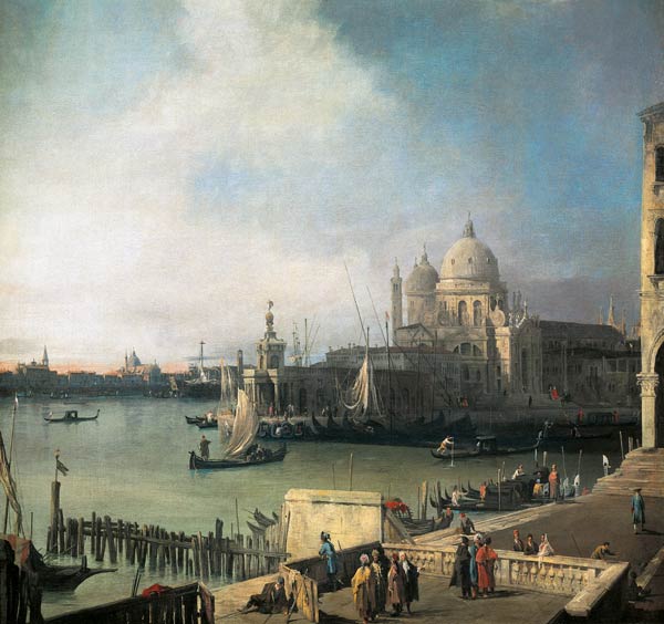 The Entrance to the Grand Canal - Giovanni Antonio Canal