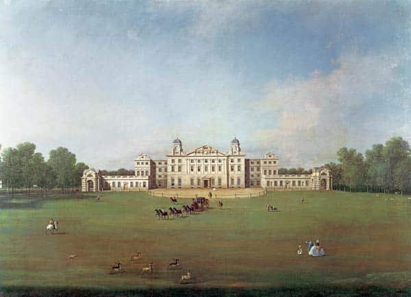 Badminton House from Badminton Park - Giovanni Antonio Canal