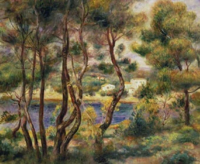 Cape Saint-Jean - Pierre-Auguste Renoir