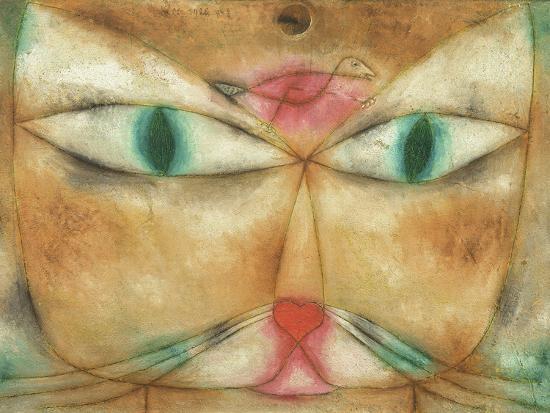 Cat and Bird - Paul Klee