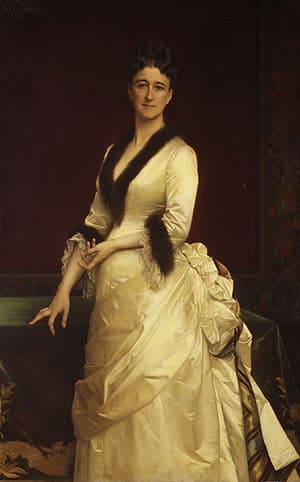 Catharine Lorillard Wolfe – Alexandre Cabanel. 

Translation: Catharine Lorillard Wolfe - Alexandre Cabanel